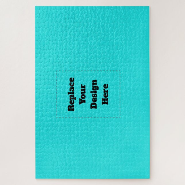 Puzzle Crea tu propio cian (Vertical)