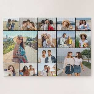 Puzzle Crea tu propio collage de 14 fotos
