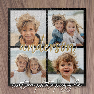 Puzzle Crea tu propio collage de 4 fotos - Nombre del scr
