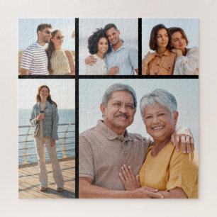 Puzzle Crea tu propio collage de 5 fotos