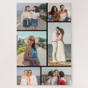 Puzzle Crea tu propio collage de 6 fotos