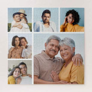 Puzzle Crea tu propio collage de 6 fotos