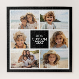 Puzzle Crea tu propio collage de fotos - 6 fotos Monogram