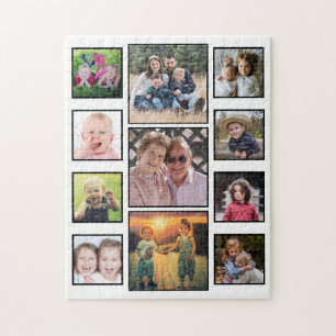 Puzzle Crea tu propio Collage de fotos de familia 11 en b