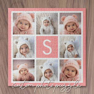 Puzzle Crea tu propio collage de Instagram con monograma 