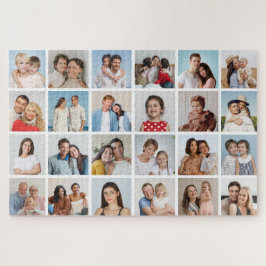Puzzle Crea tu propio color editable de 24 Collages de fo
