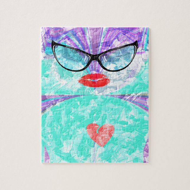 Puzzle Crea tu propio corazón perfecto (Vertical)