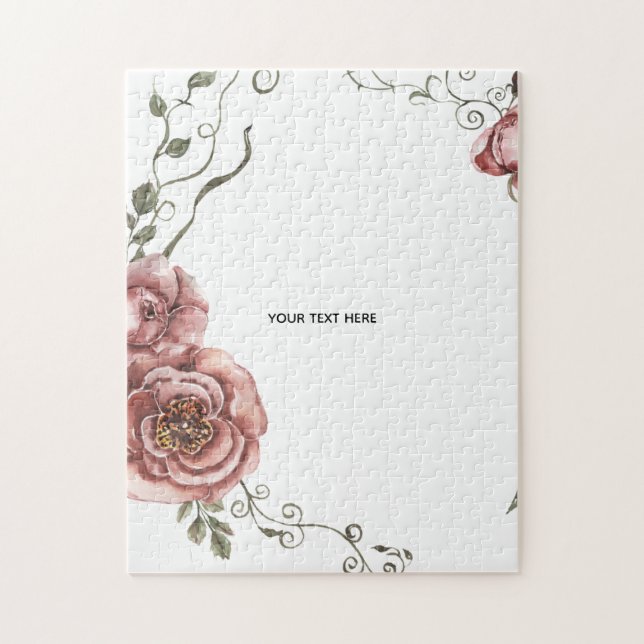 Puzzle Crea tu propio floral  (Vertical)