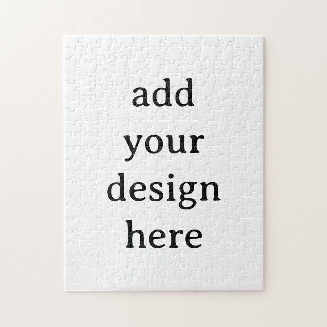 Puzzle Crea tu propio simple personalizado 11"x14", 252 p (Vertical)