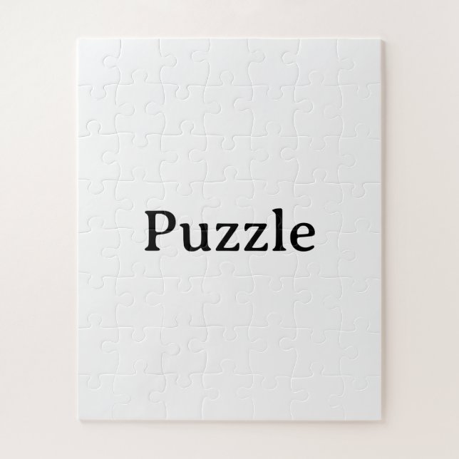 Puzzle Crea tu propio simple pieza de 16"x20", 56 piezas  (Vertical)