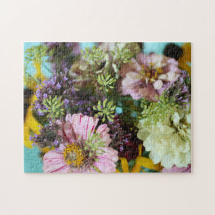 Puzzle Crea tus propias flores silvestres bonitas