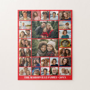 Puzzle Crea un collage de fotos personalizado - 25 fotos