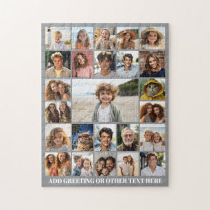 Puzzle Crea un collage de fotos personalizado - 25 fotos