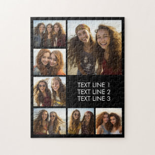 Puzzle Crea un collage de fotos personalizado con 7 fotos