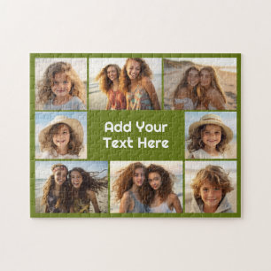 Puzzle Crea un collage de fotos personalizado con 8 fotos