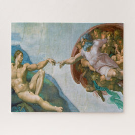 Puzzle Creación de Adam - Miguel Ángel 1475 - 1564