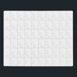 Puzzle Crear su propio blanco personalizable<br><div class="desc">Crea tu propio estilo blanco personalizable y minimalista que se puede actualizar fácilmente con tu foto y texto. Si necesita ayuda para personalizar este producto,  por favor contáctenme con el botón de mensaje de abajo y estaré encantado de ayudarle.</div>