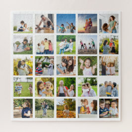 Puzzle Crear su propio Collage de fotos 25 editable