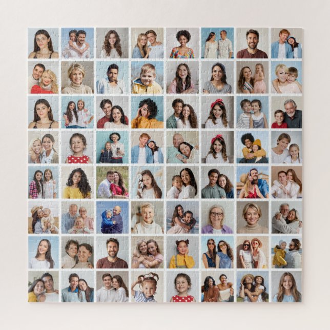 Puzzle Crear su propio Collage de fotos 64 (Vertical)