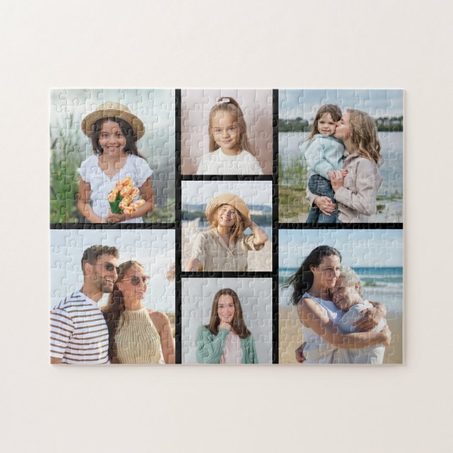 Puzzle Crear su propio Collage de fotos 7 (Horizontal)