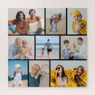 Puzzle Crear su propio Collage de fotos 9