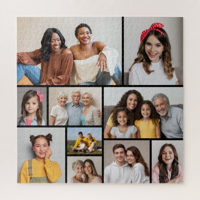 Puzzle Crear su propio Collage de fotos de 10 (Vertical)