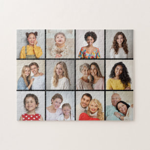 Puzzle Crear su propio Collage de fotos de 12