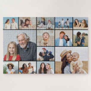 Puzzle Crear su propio Collage de fotos de 14