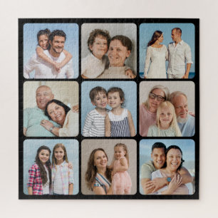 Puzzle Crear su propio Collage de fotos de esquinas redon