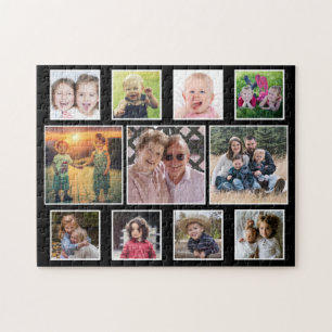 Puzzle Crear su propio Collage de fotos de familia horizo