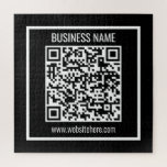 Puzzle Crear un código QR moderno instantáneamente<br><div class="desc">Simplemente agregue la URL de su sitio web para crear instantáneamente un código QR que sea escaneado por una cámara de teléfonos inteligentes.</div>
