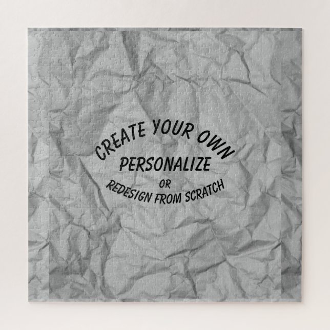 Puzzle Create Your Own Custom Design (Vertical)