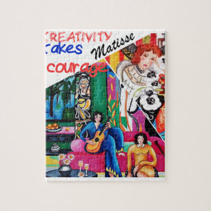 Puzzle Creatividad del collage de la pintura de Matisse