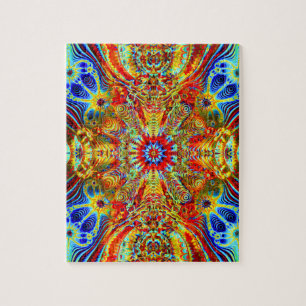 Puzzle Creatrip2 cósmicos - Diseño trippy psicodélico