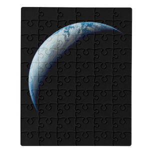 Puzzle Creciente Tierra Tomada De La Misión Apolo 4. 2