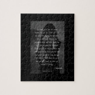 Puzzle Cree cita silenciosamente