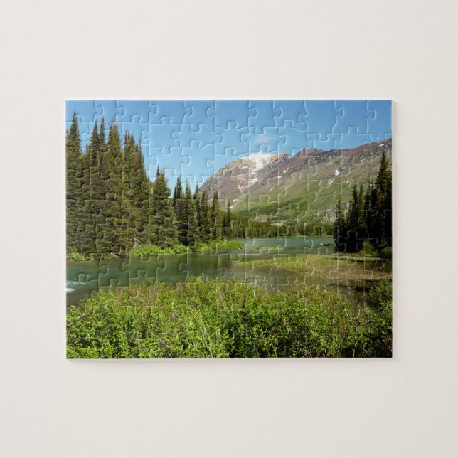 Puzzle Creek de Grinnell en el Parque Nacional Glacier (Horizontal)