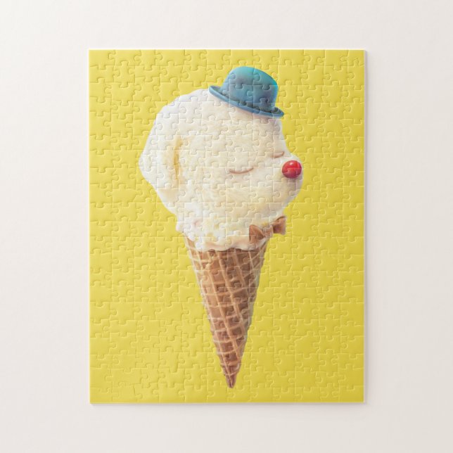 Puzzle Crema De Hielo De Cachorro (Vertical)