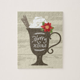 Puzzle Crema de hielo feriado de navidad de Feliz Navidad