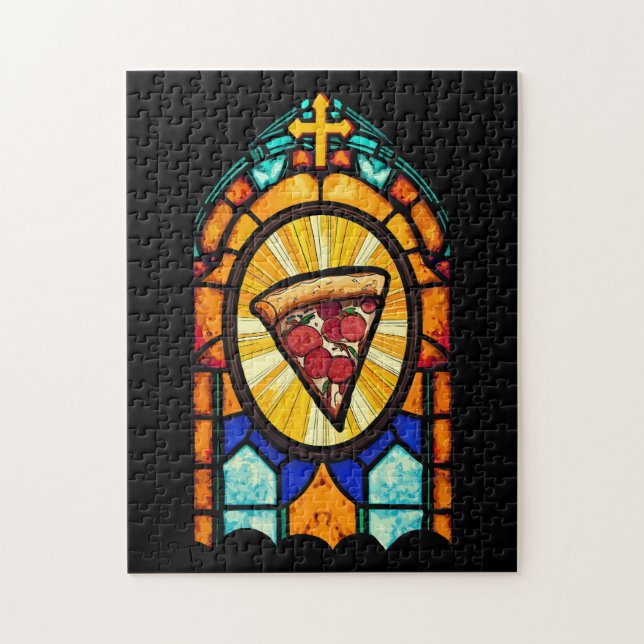Puzzle Creo en pizza (Vertical)