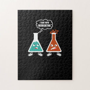 Puzzle Creo que estás exagerando - Curiosa Química Nerd