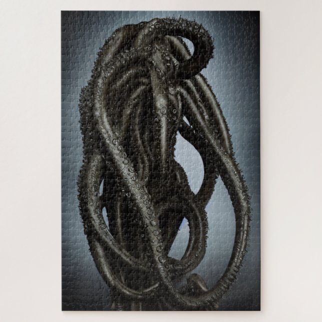 Puzzle Crepúsculo del pulpo desconocido (Vertical)