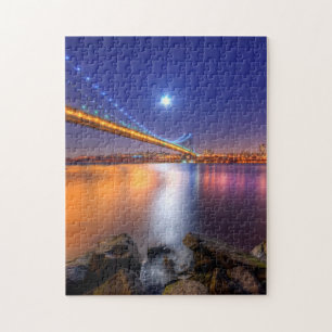 Puzzle Crepúsculo, George Washington BridgePalisades, NJ.