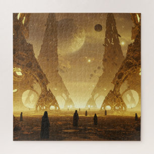 Puzzle Crepúsculo Universo Observado Por Alienígenas míst