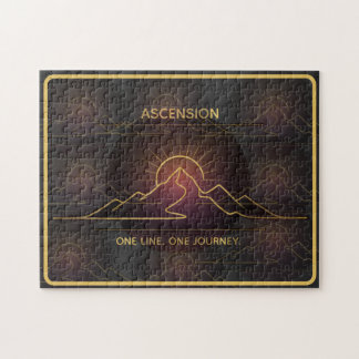 Puzzle Cresta Mínima de Montaña de un Trazo | Línea del A