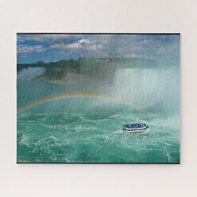 Puzzle criada de arco iris de niagara (Horizontal)