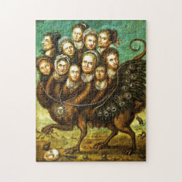 Puzzle Criatura alada de Chimera Monstruo de principios d