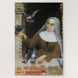 Puzzle Criaturas de Dios (Nun Alimentando Aves)