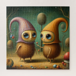 Puzzle Criaturas extrañas