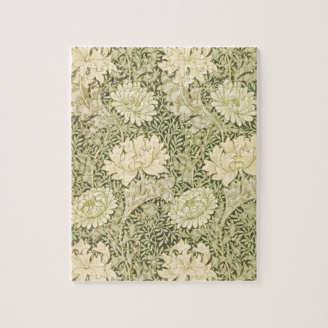 Puzzle Crisantemo por William Morris, Arte Antiguo (Vertical)